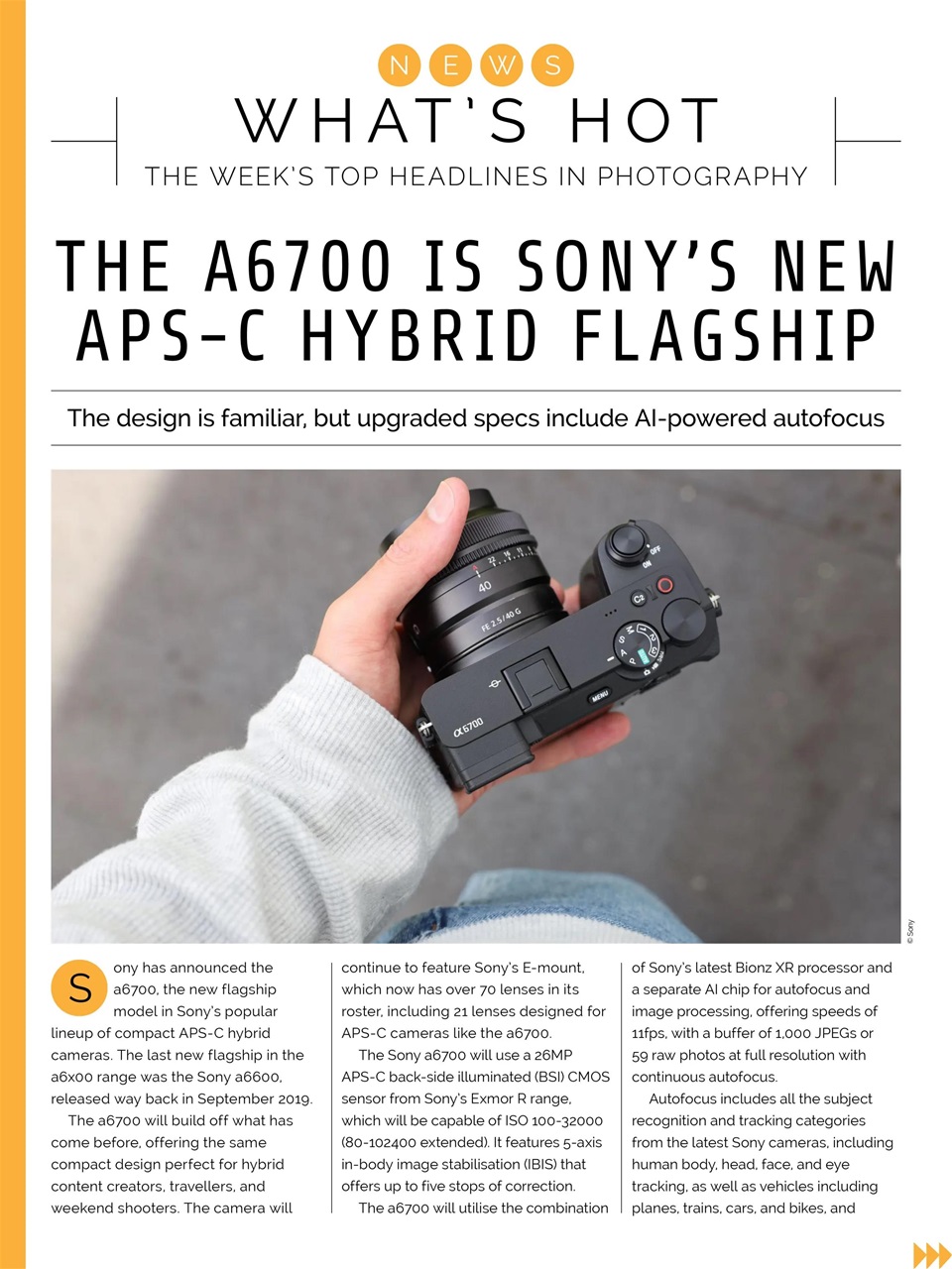 Photography Week Preview Pages