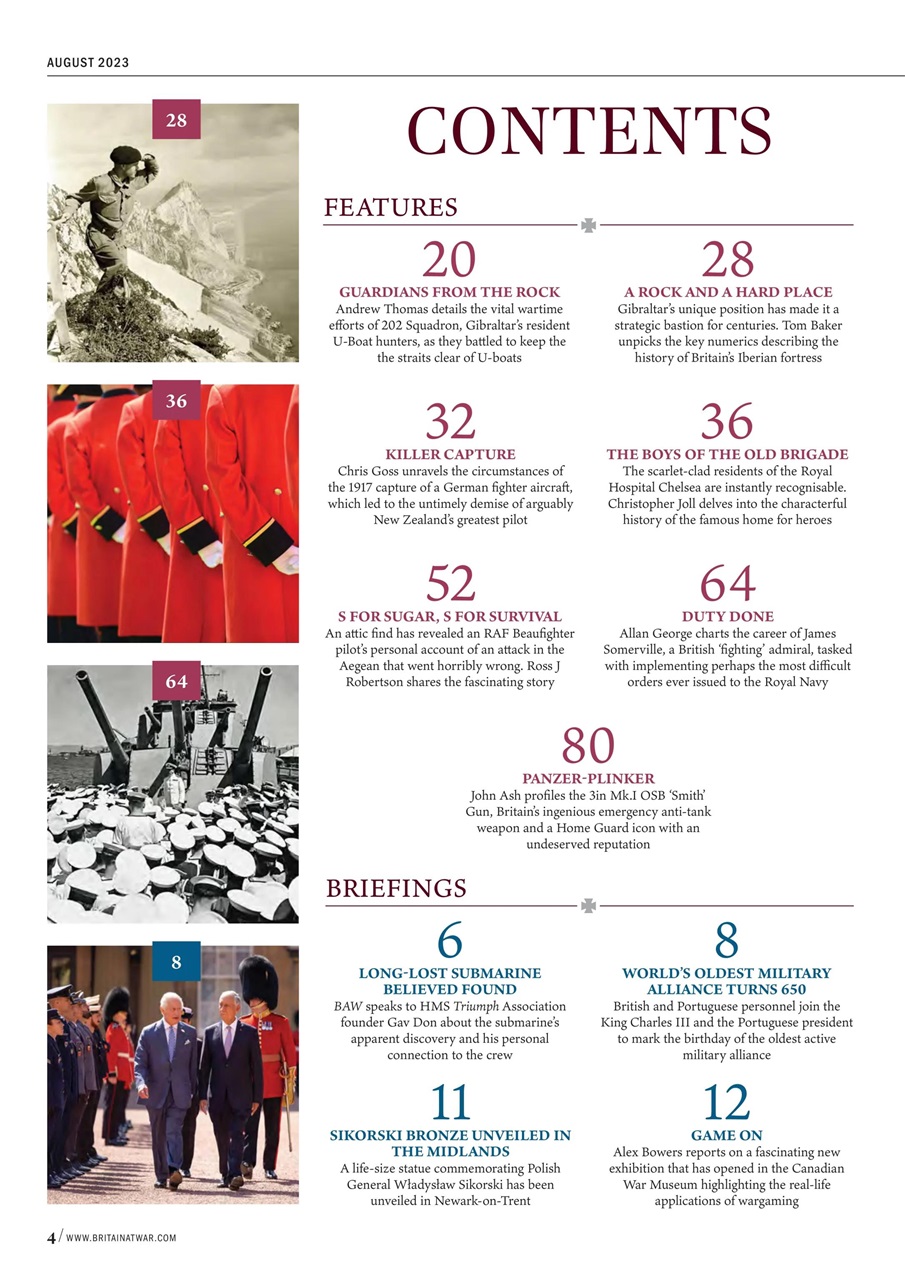 Britain at War Magazine Preview Pages