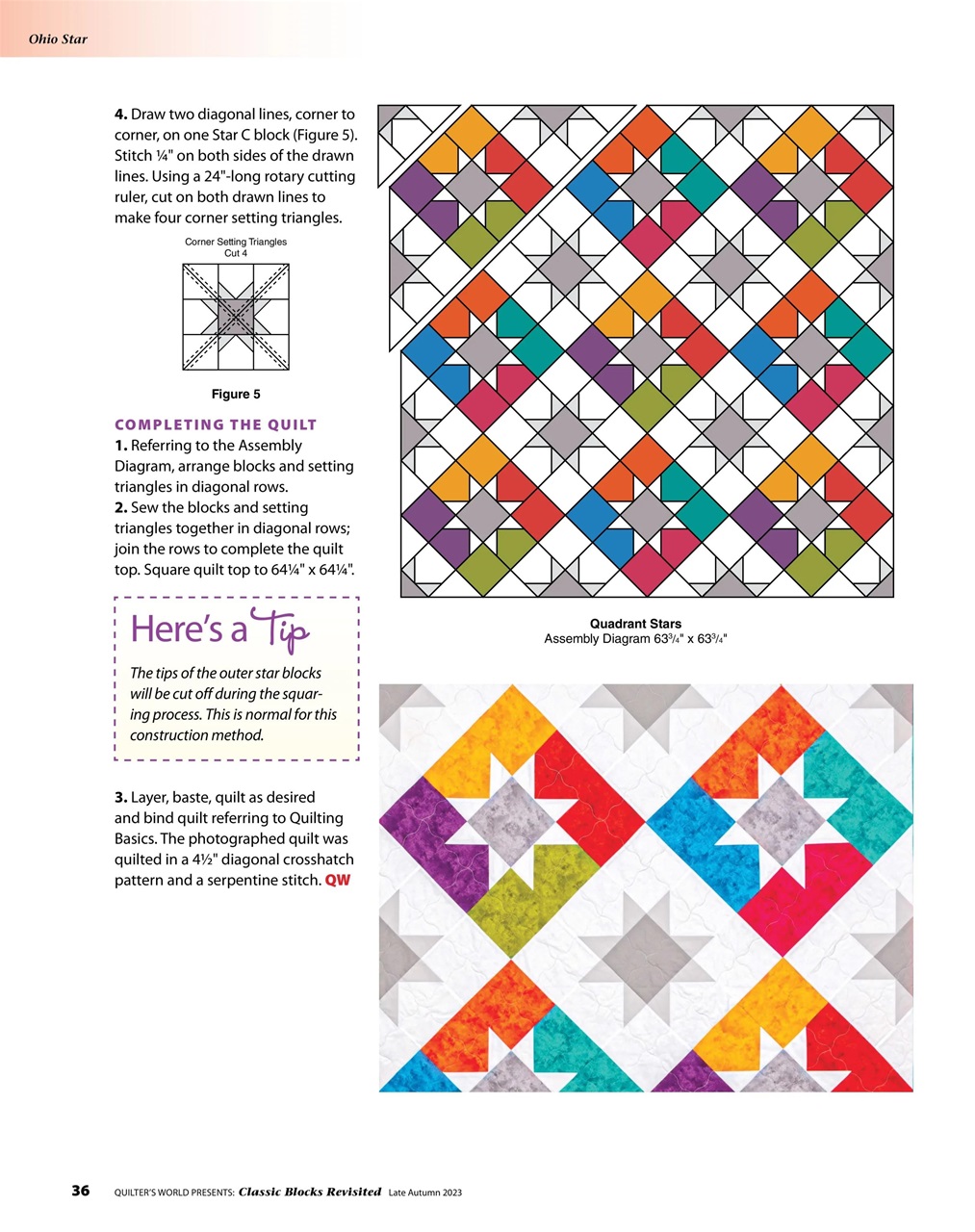 Quilter's World Preview Pages