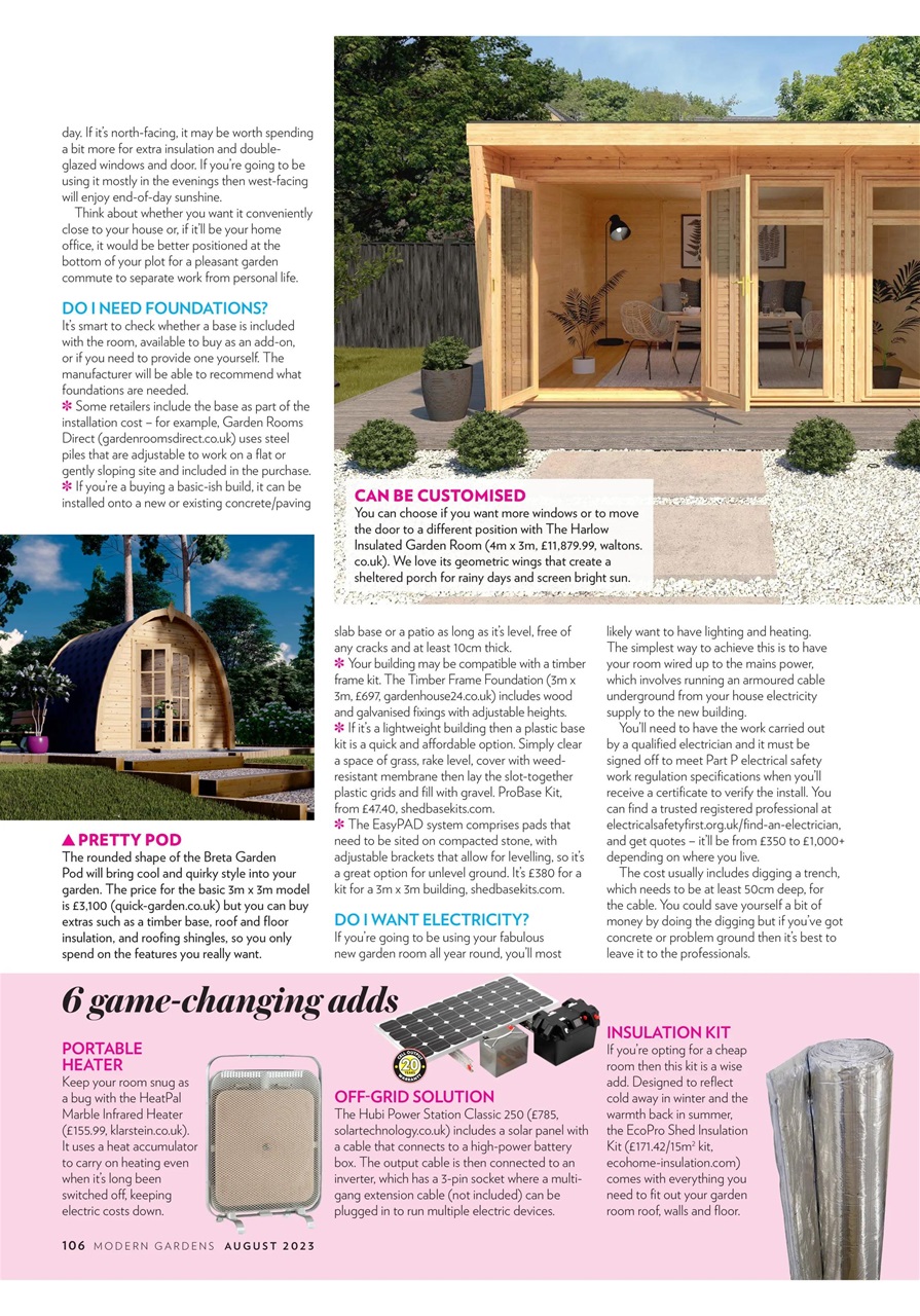 Modern Gardens Preview Pages