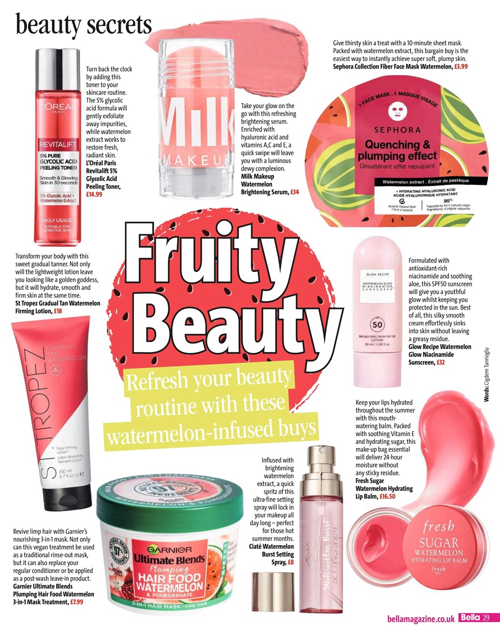 Bella Magazine Preview Pages