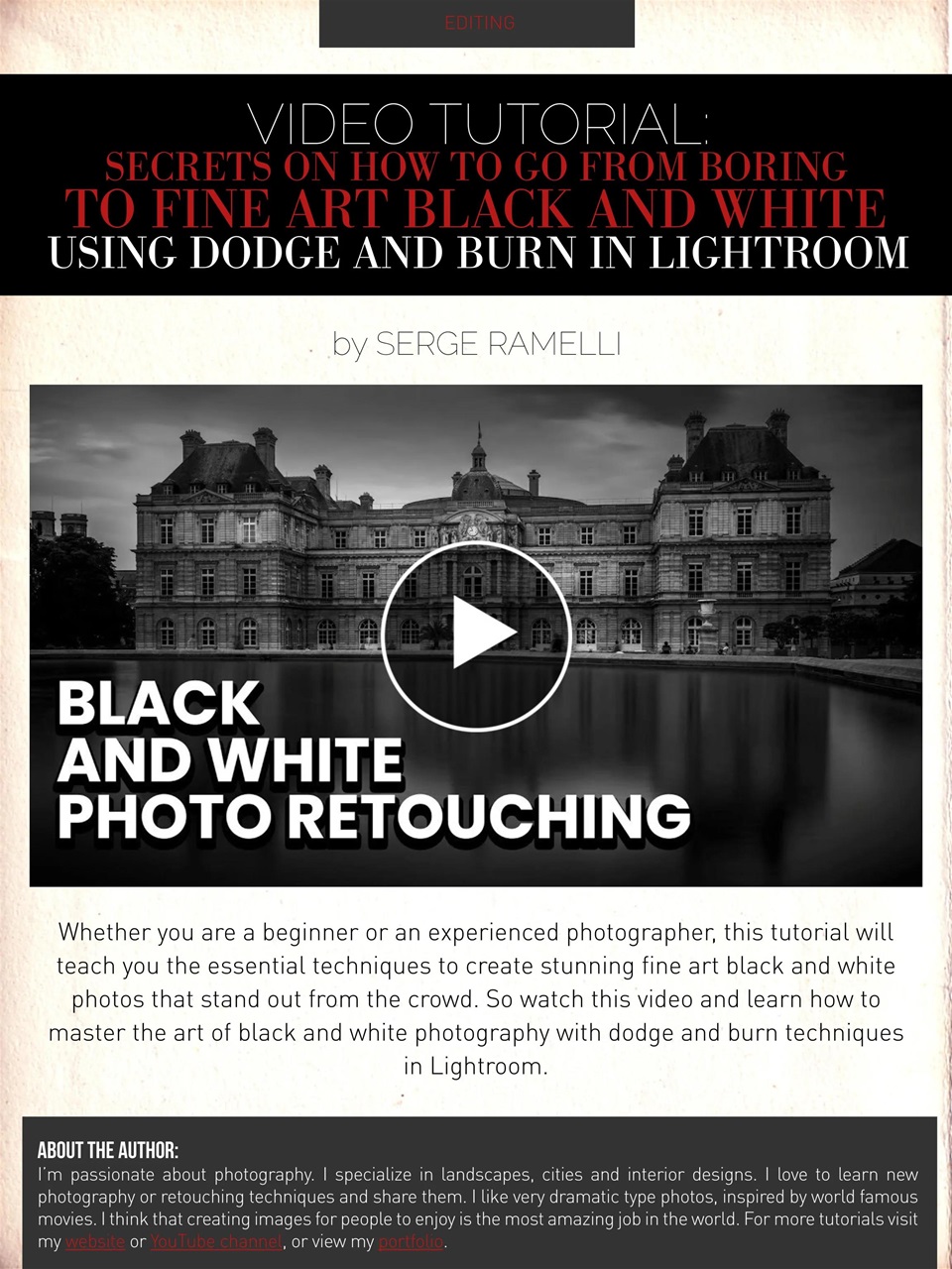 Photography Masterclass Magazine Preview Pages