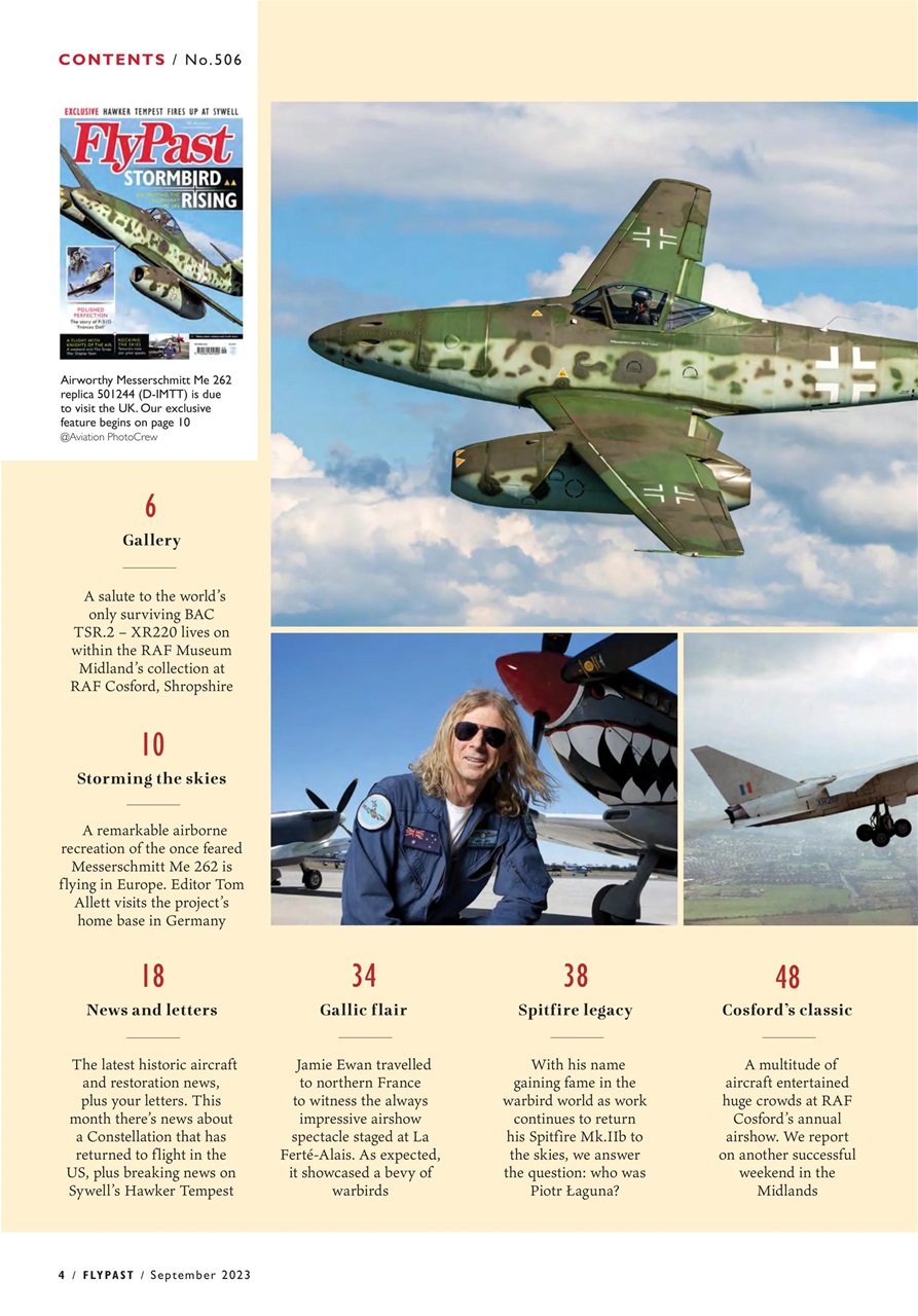 FlyPast Preview Pages