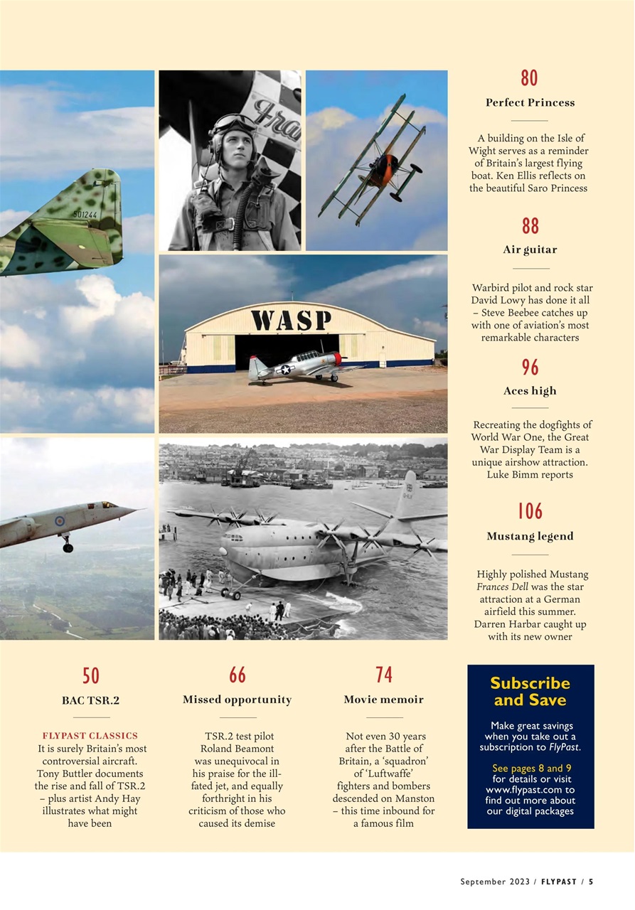 FlyPast Preview Pages