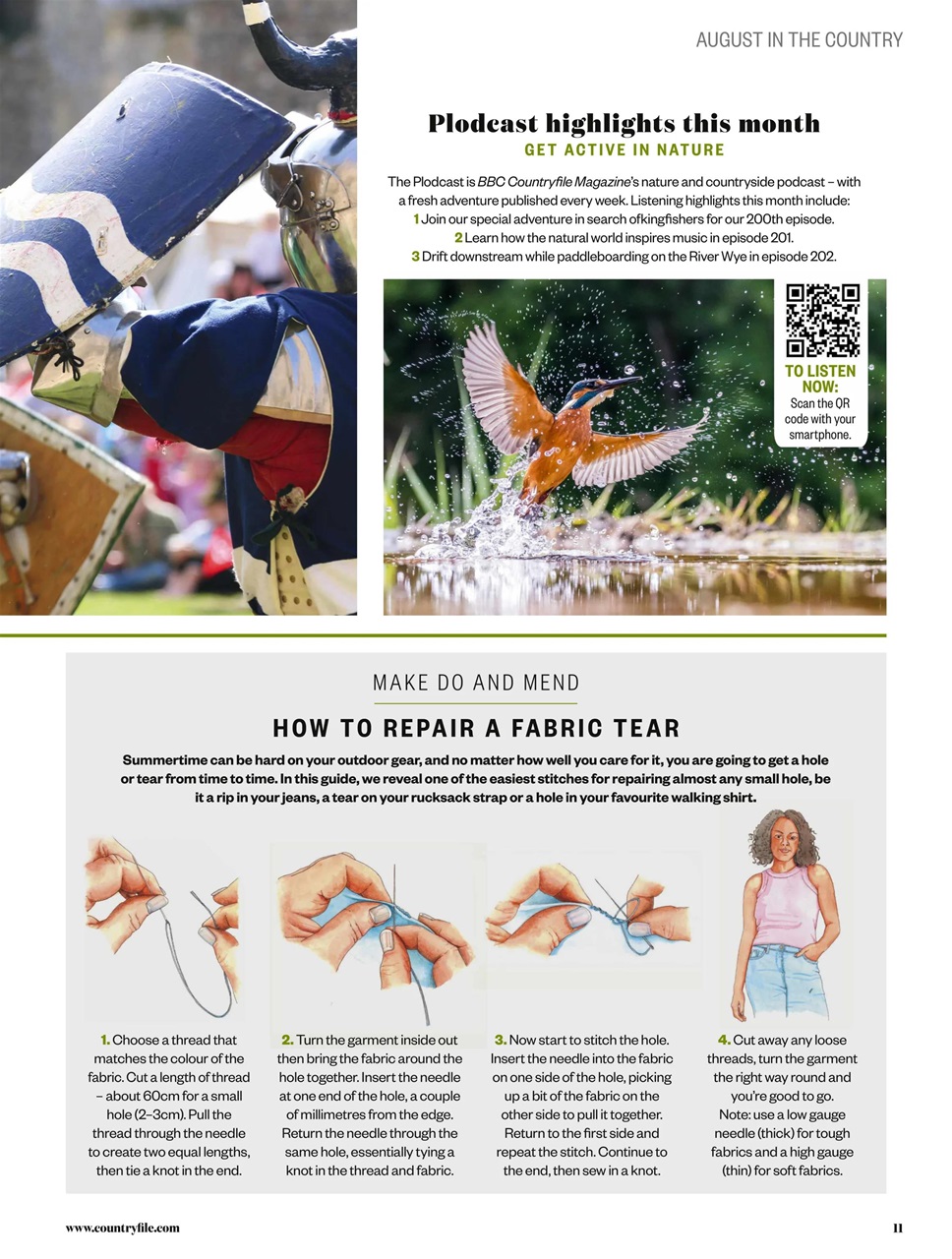 BBC Countryfile Magazine Preview Pages