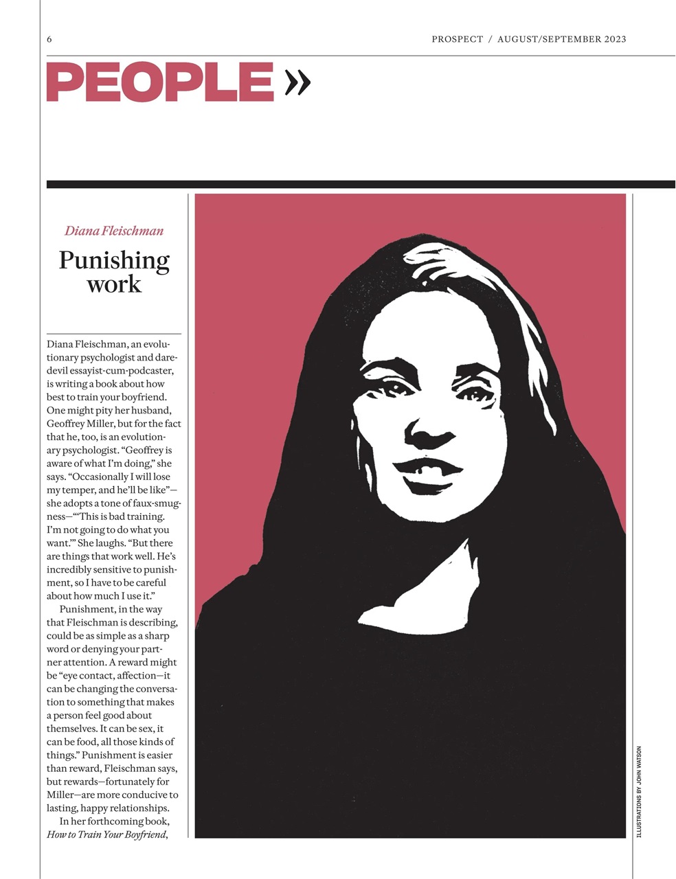 Prospect Magazine Preview Pages