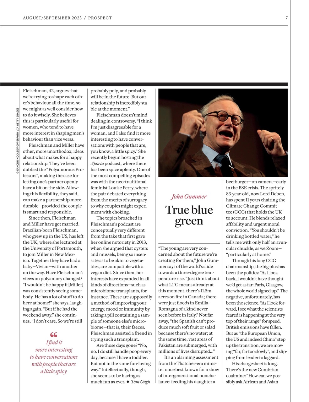 Prospect Magazine Preview Pages