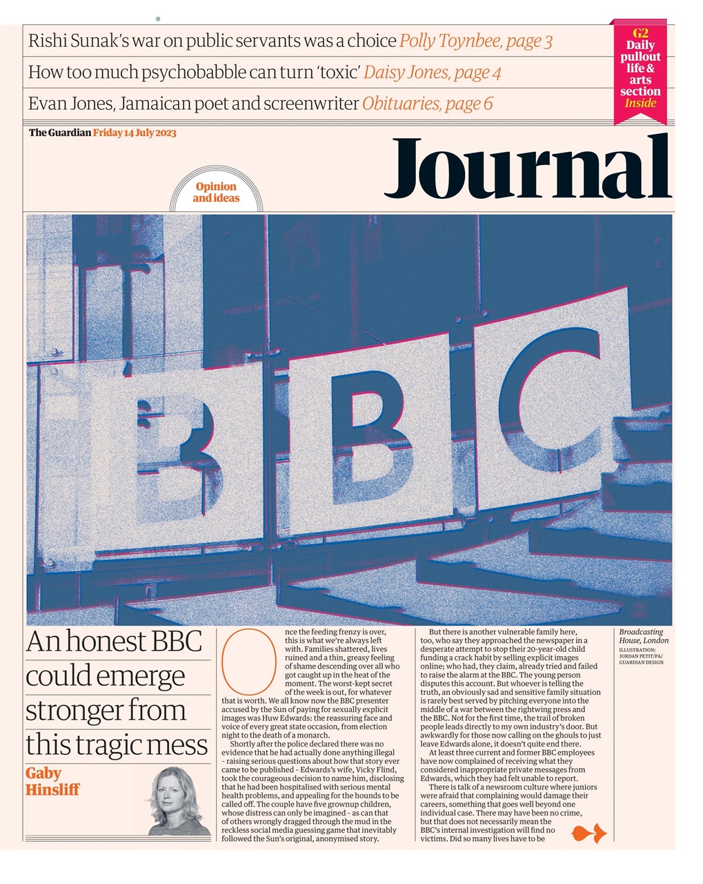 The Guardian Newspaper Preview Pages
