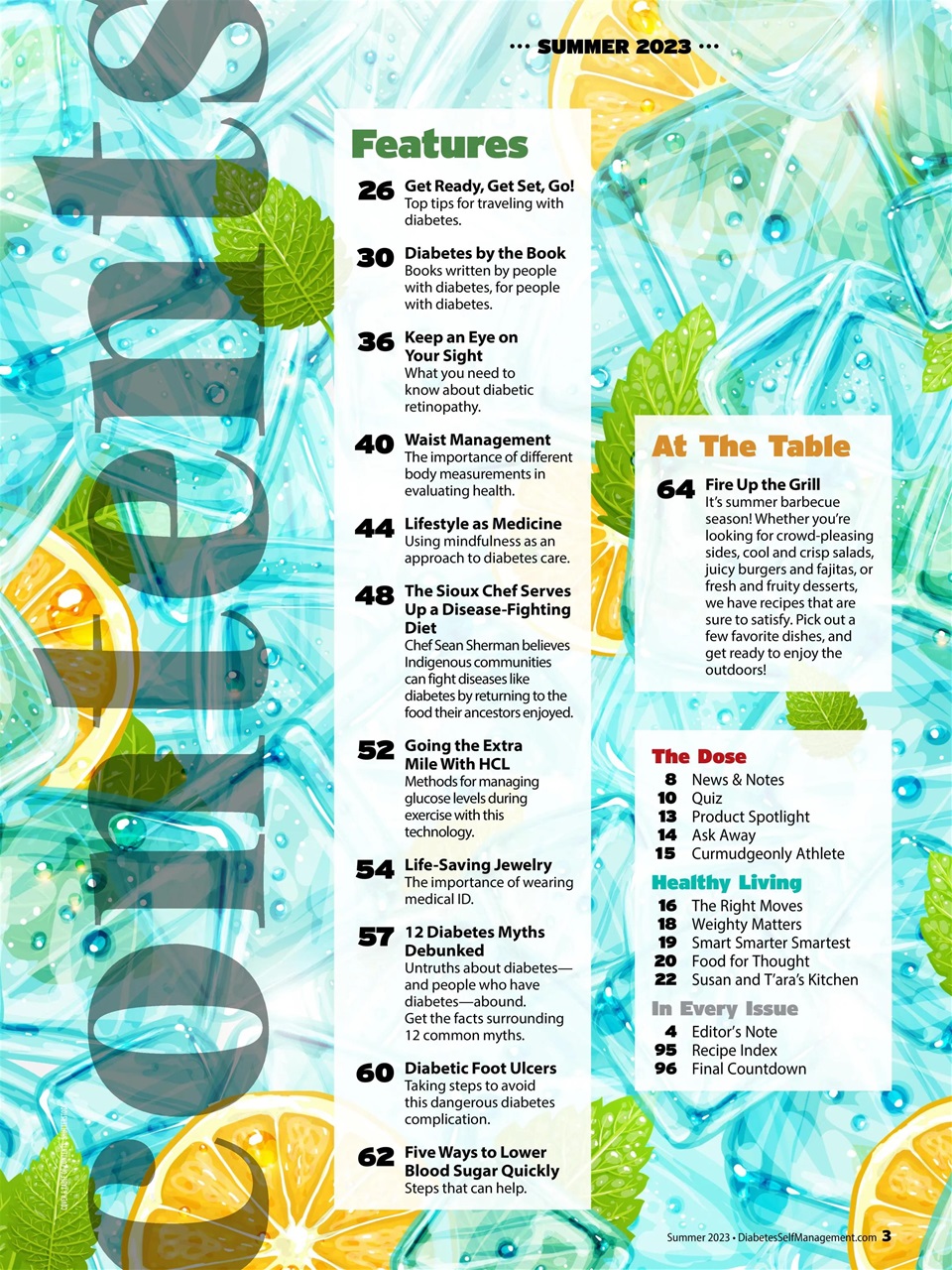 Diabetes Self-Management Preview Pages