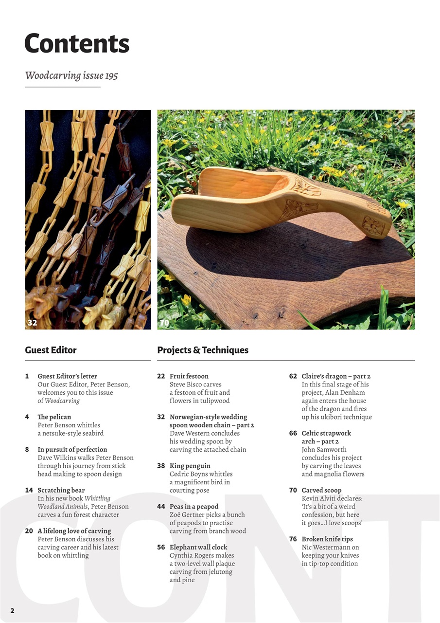 Woodcarving Preview Pages