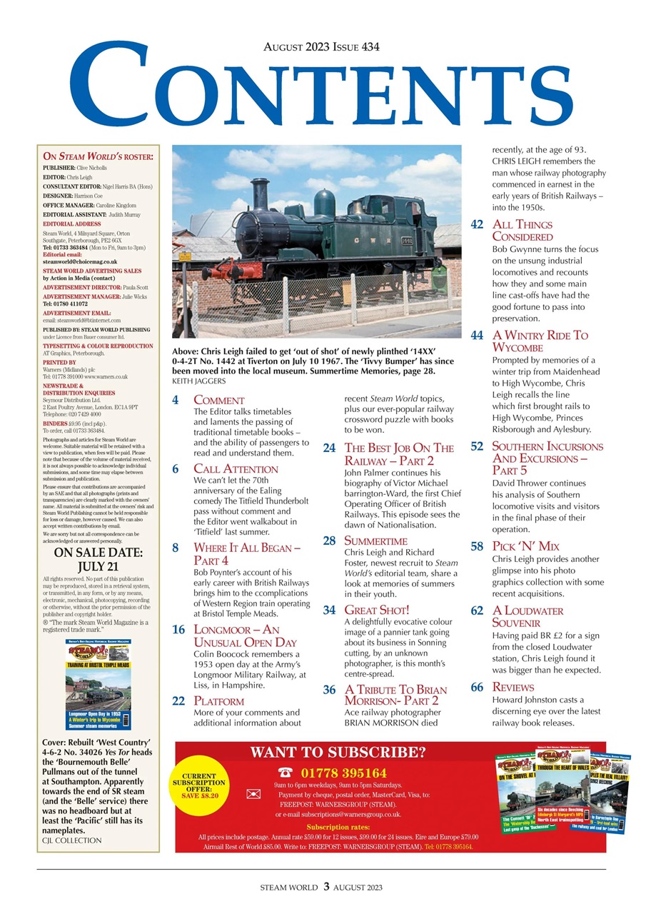 Steam World Preview Pages