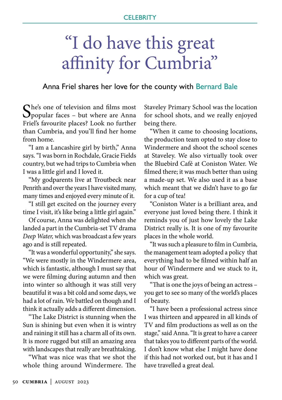 Cumbria and Lakeland Walker Preview Pages