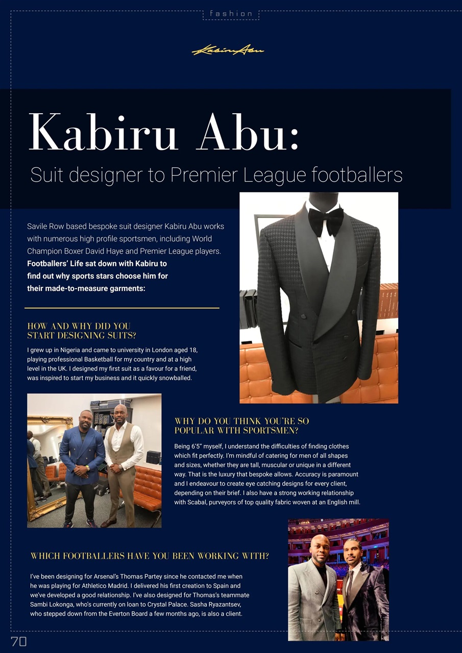 Footballers' Life Preview Pages