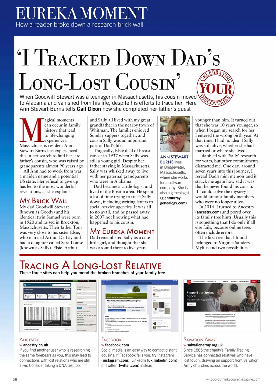 Who Do You Think You Are? Preview Pages