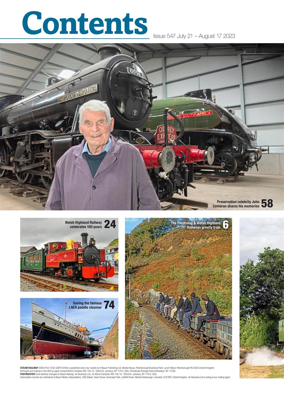 Steam Railway Preview Pages