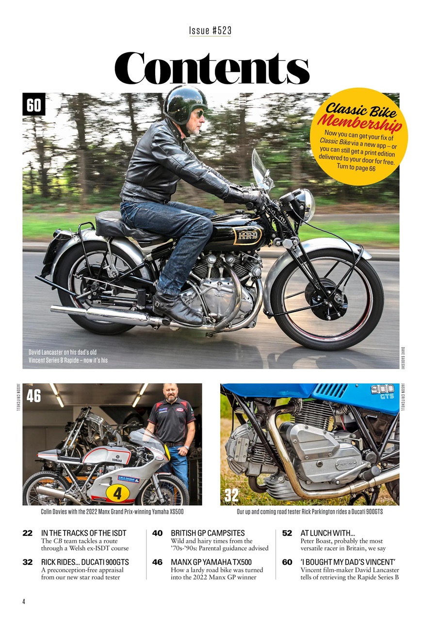 Classic Bike Preview Pages