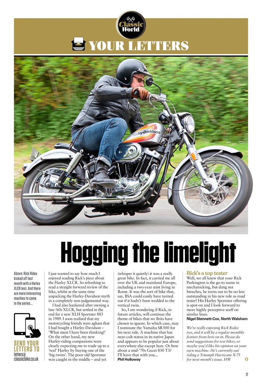 Classic Bike Preview Pages