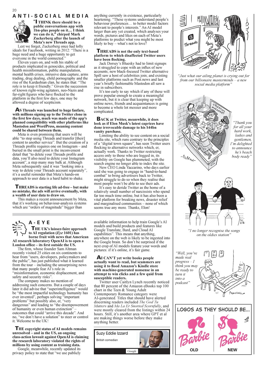 Private Eye Preview Pages