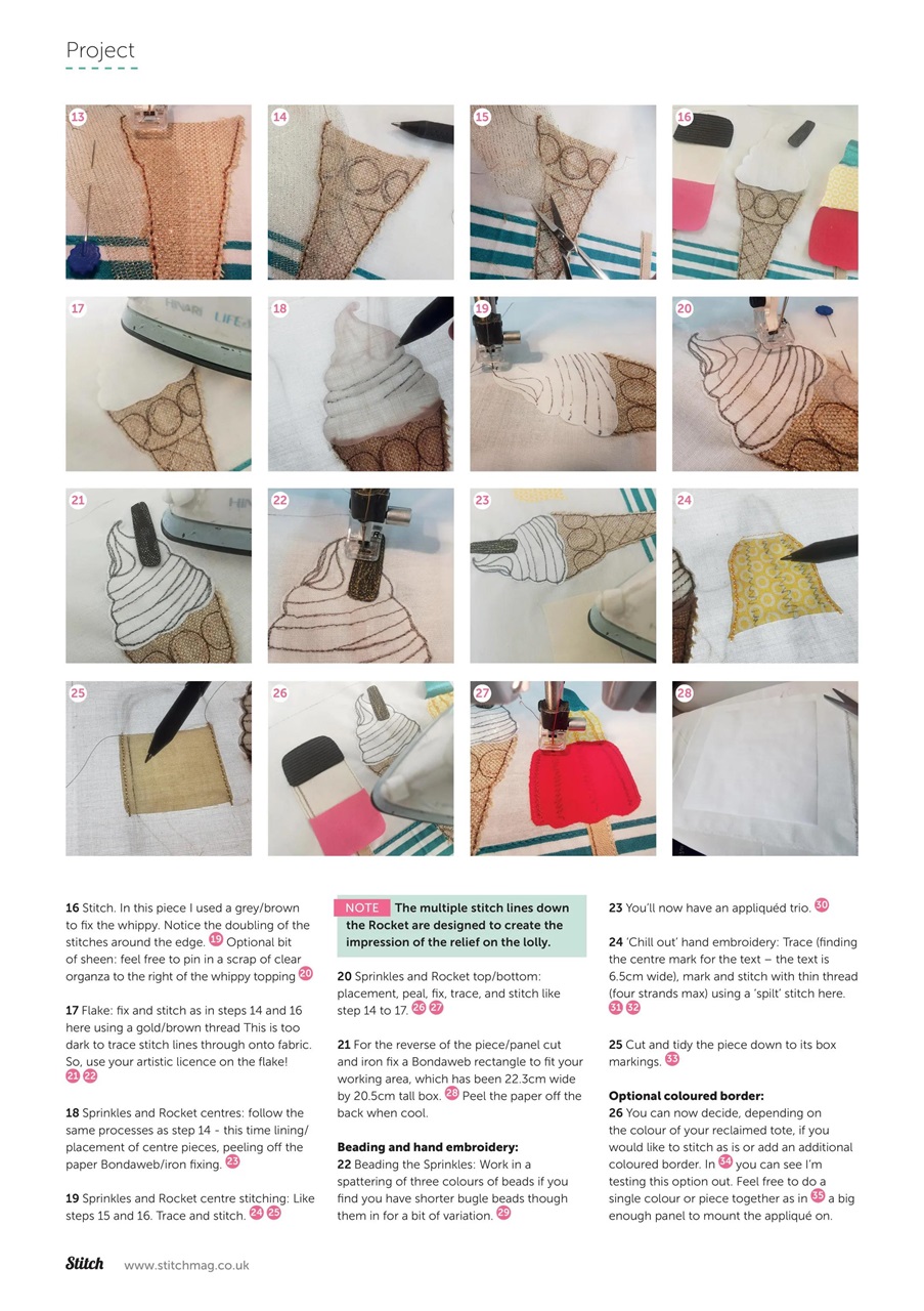 Stitch magazine Preview Pages