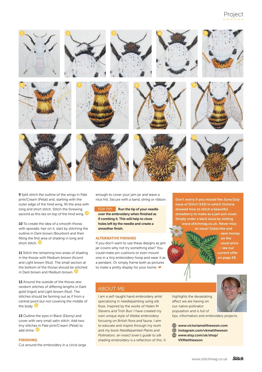 Stitch magazine Preview Pages