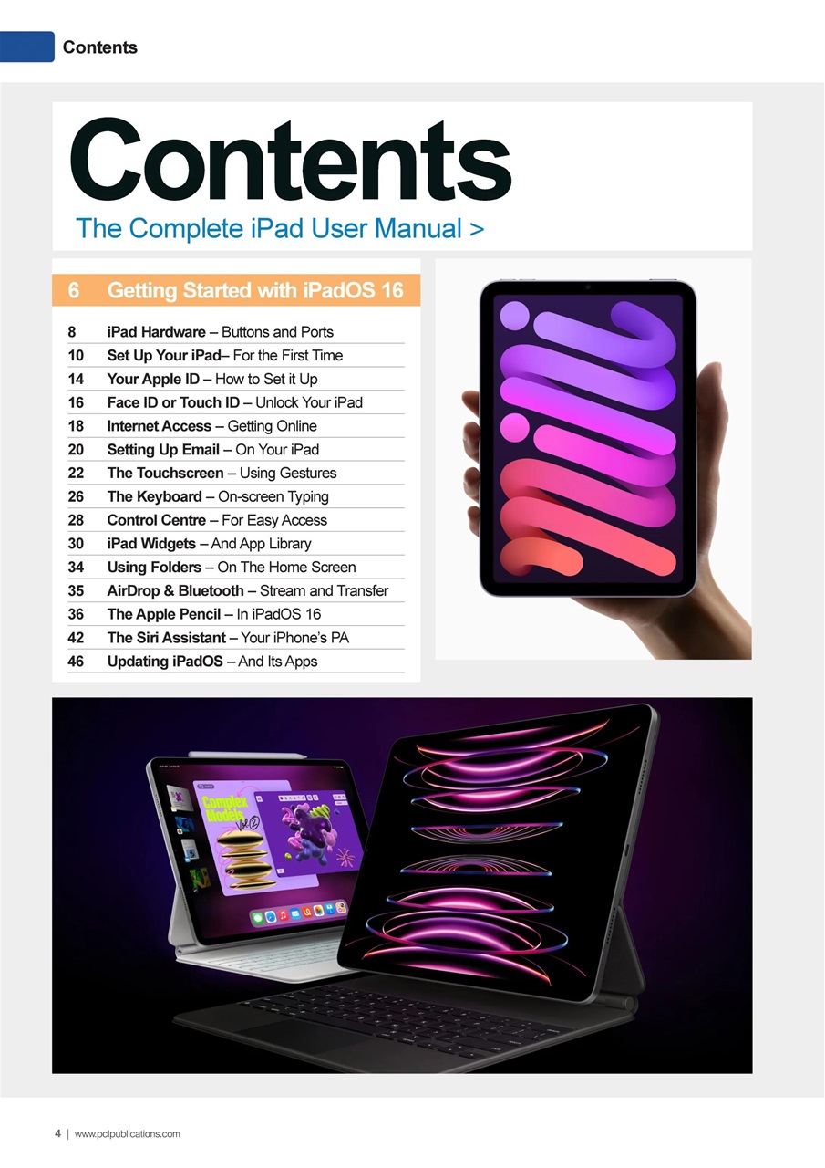 iPad The Complete Manual Preview Pages