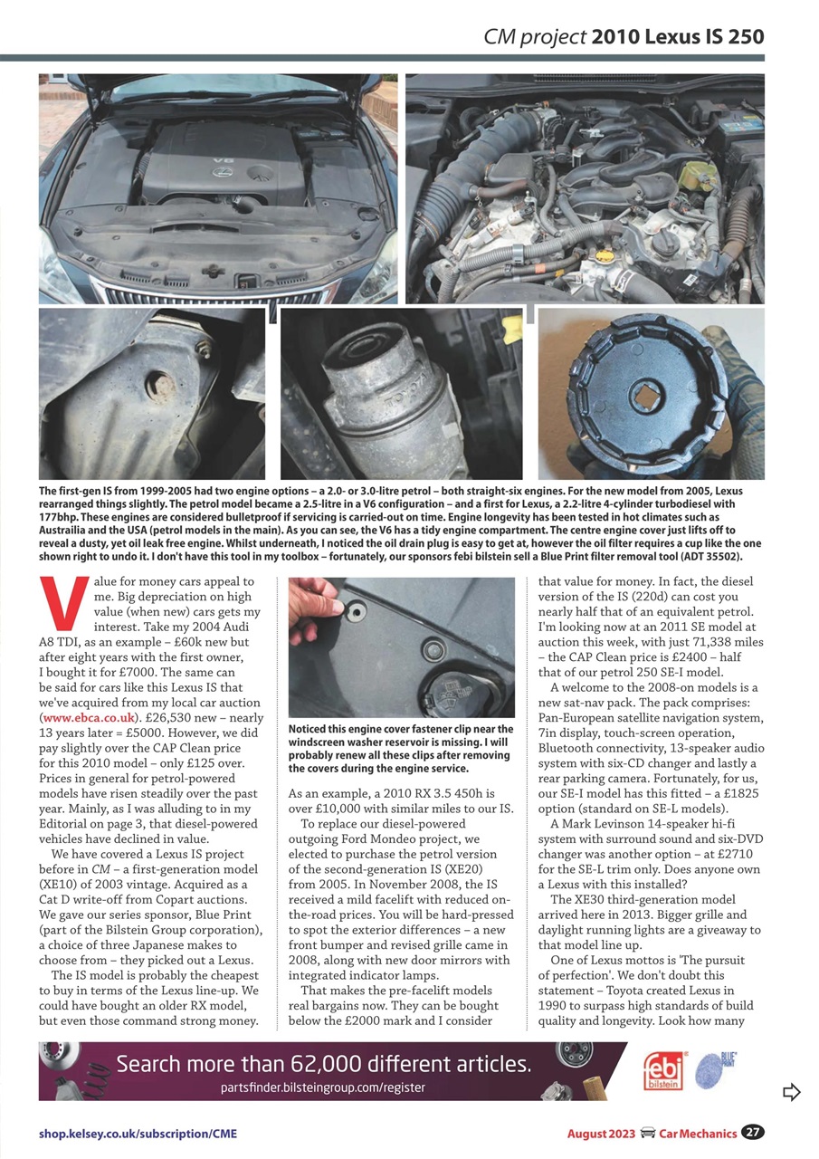 Car Mechanics Preview Pages