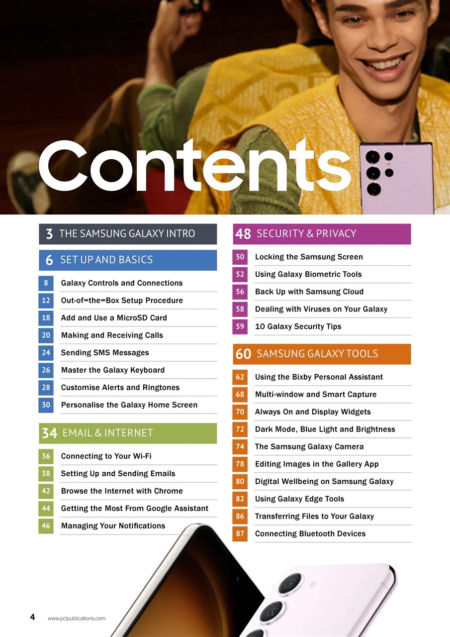 Samsung Galaxy The Complete Manual Preview Pages