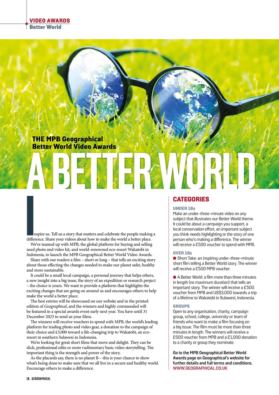 Geographical Preview Pages