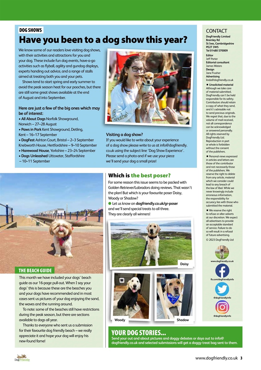 Dog Friendly Preview Pages