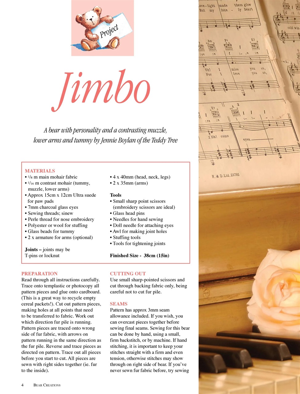 Bear Creations Preview Pages