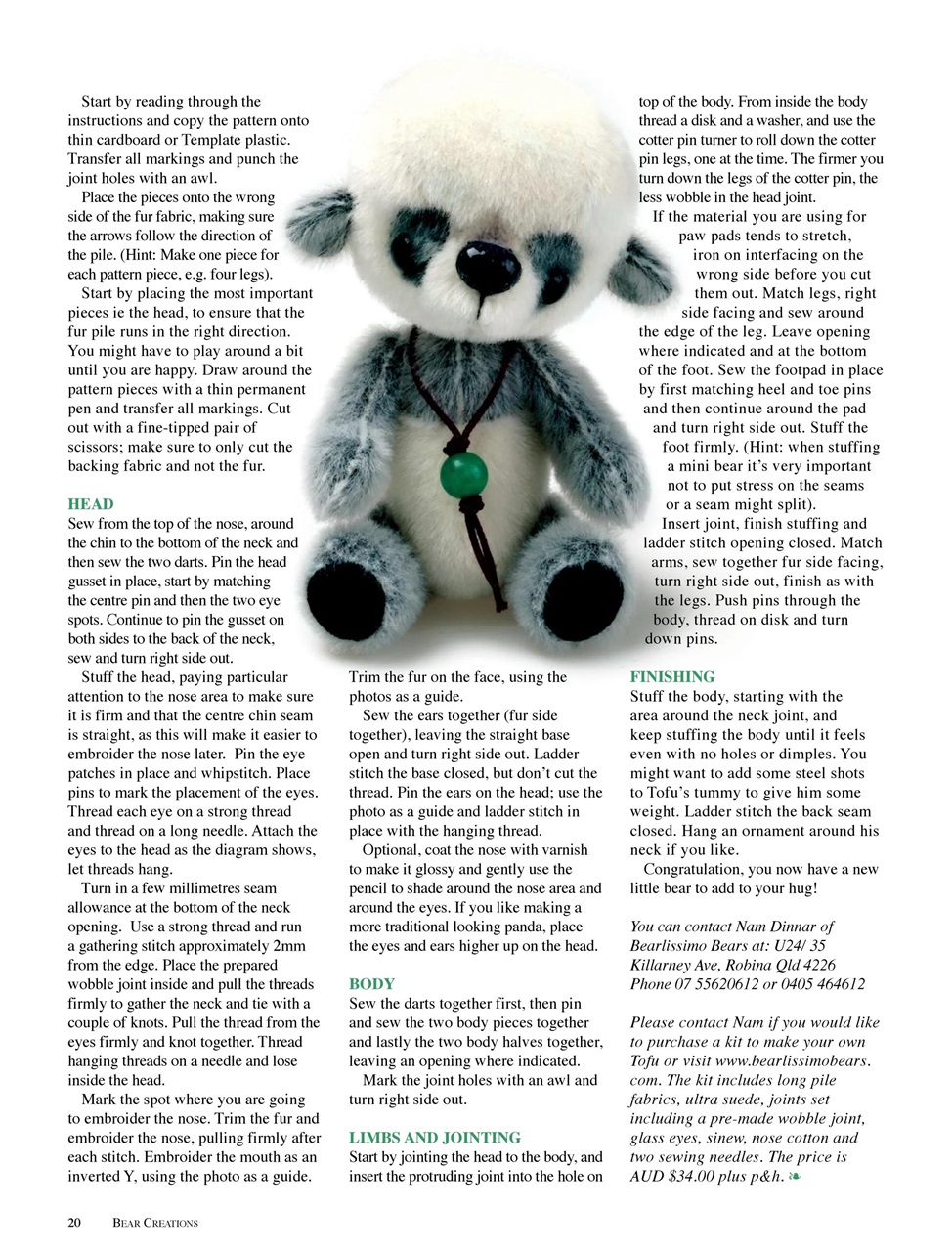 Bear Creations Preview Pages