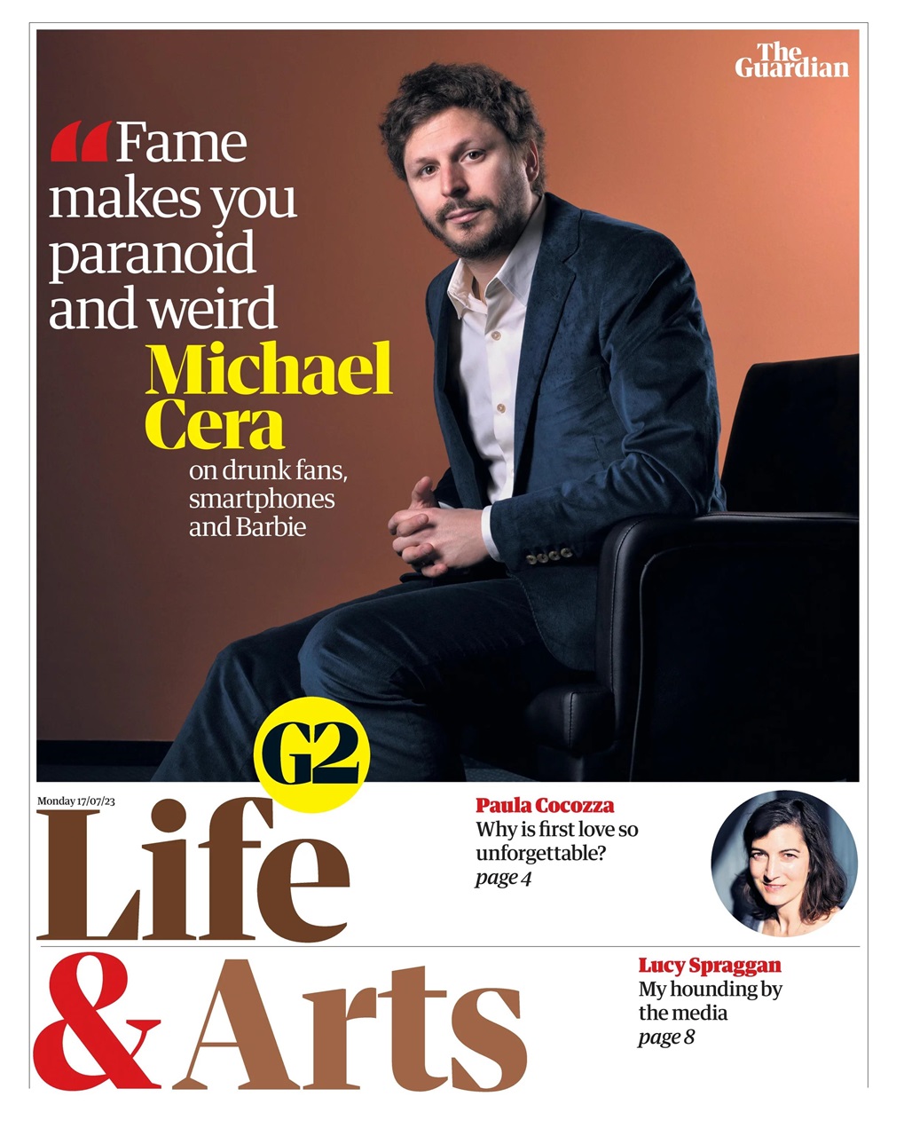 The Guardian Newspaper Preview Pages