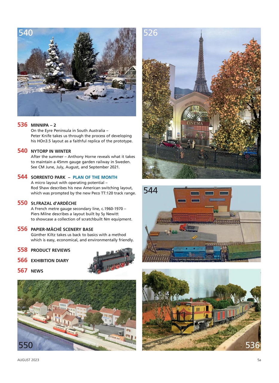 Continental Modeller Preview Pages