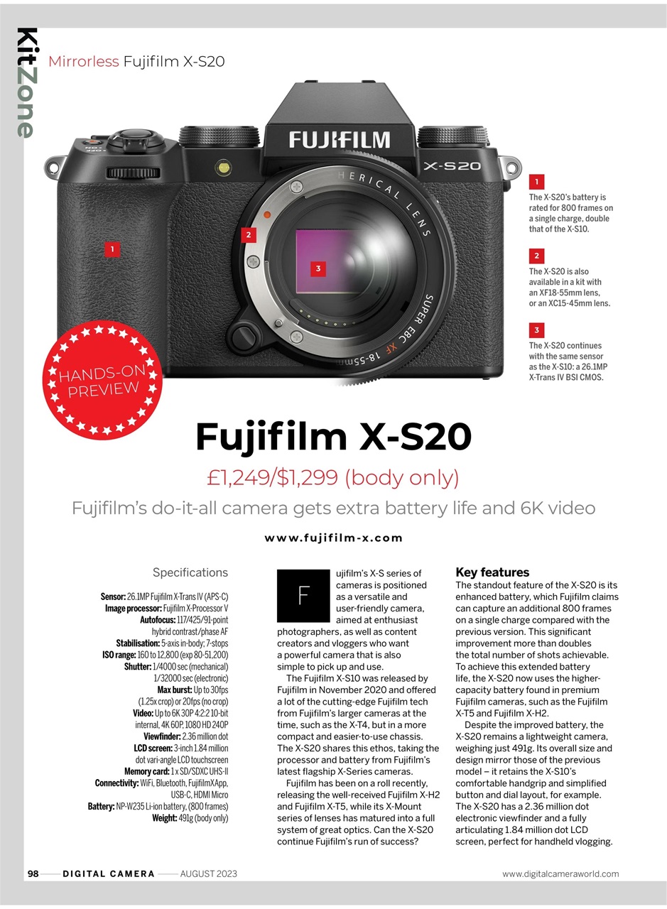Digital Camera Magazine Preview Pages