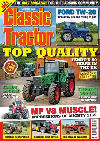 Classic Tractor issue September 2023