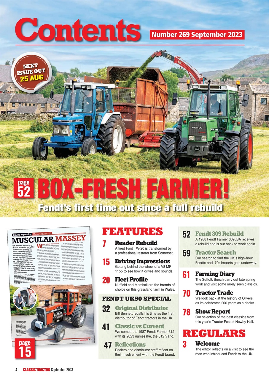 Classic Tractor Preview Pages
