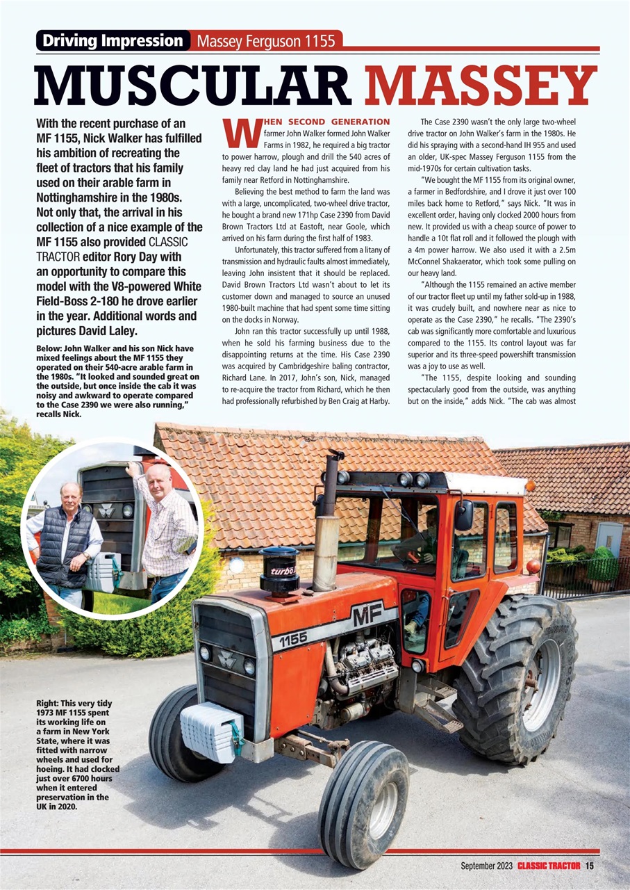 Classic Tractor Preview Pages