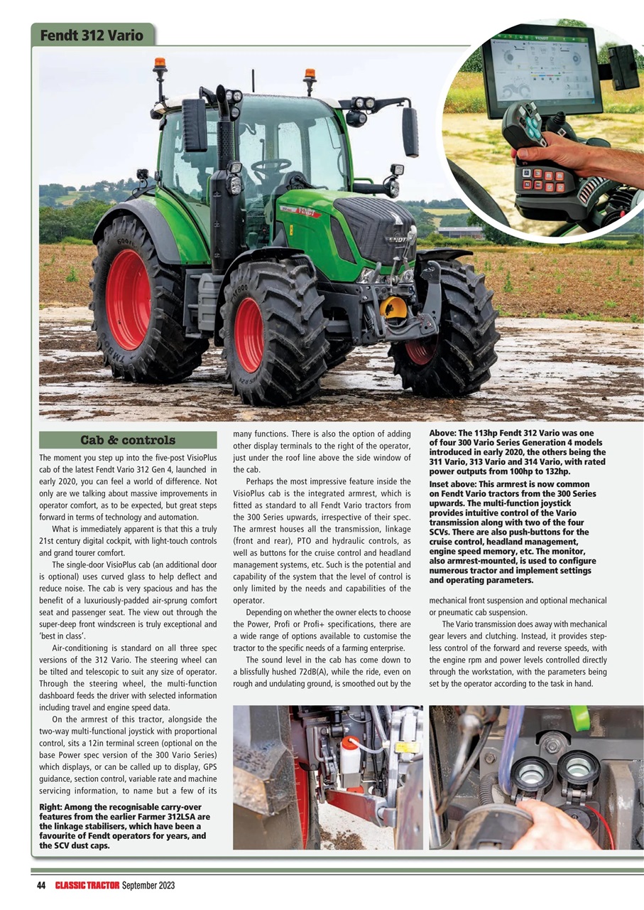 Classic Tractor Preview Pages