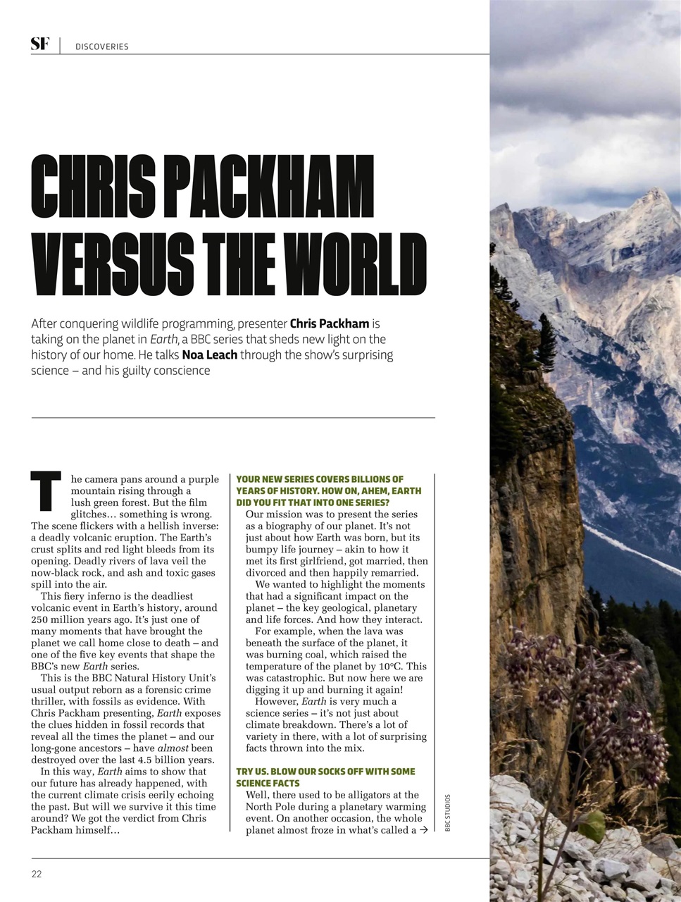 BBC Science Focus Magazine Preview Pages