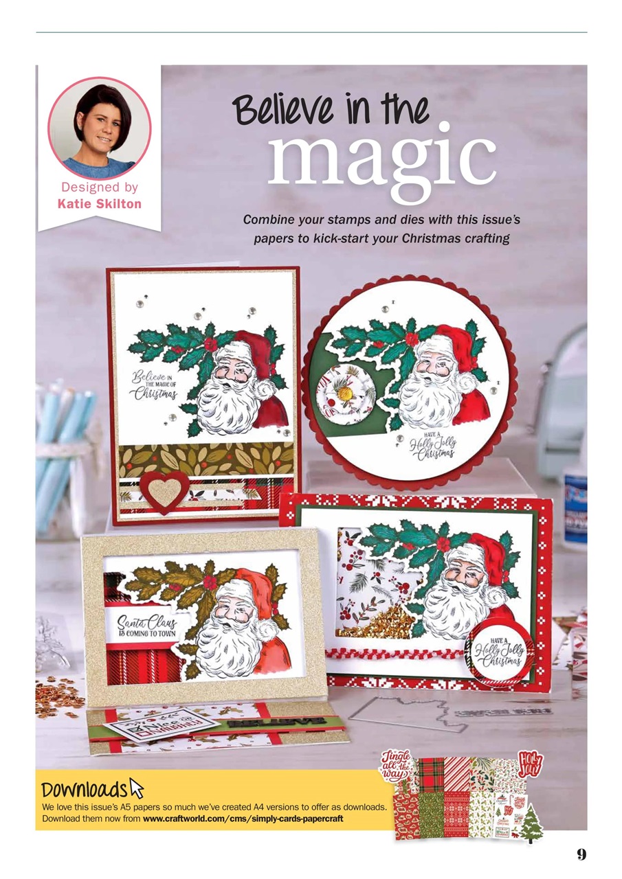 Simply Cards & Papercraft Preview Pages