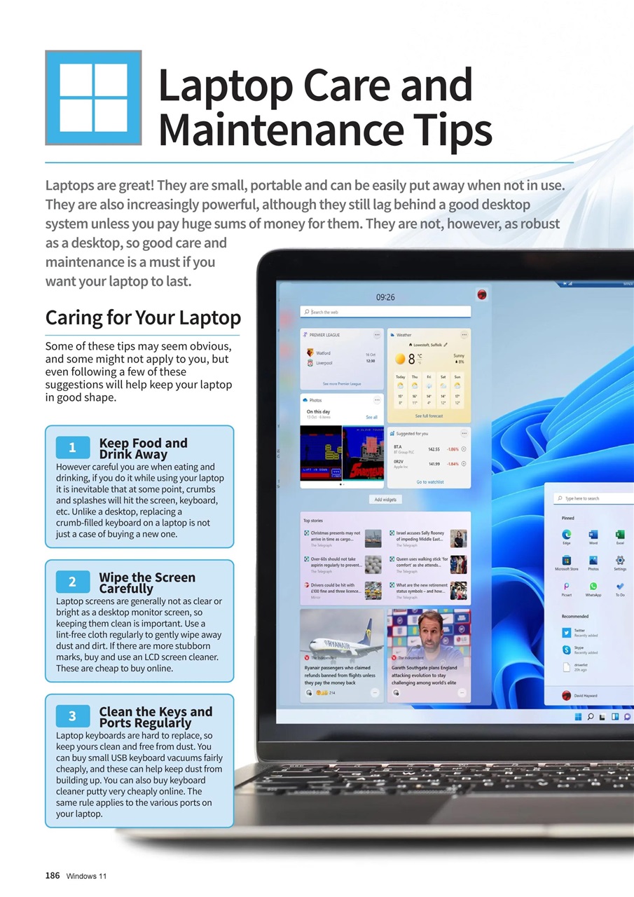Windows 11 The Complete Manual Preview Pages