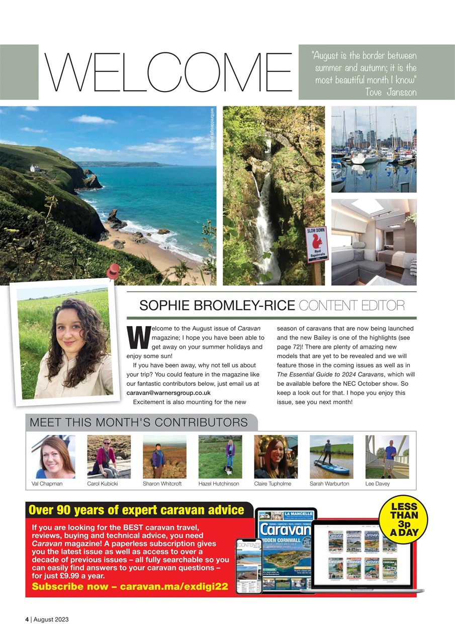Caravan Magazine Preview Pages