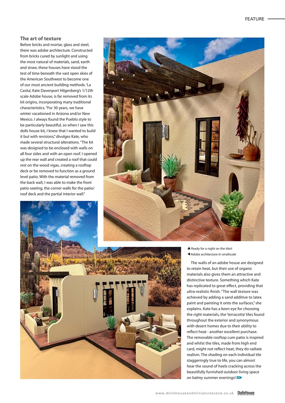 Dolls House and Miniature Scene Preview Pages