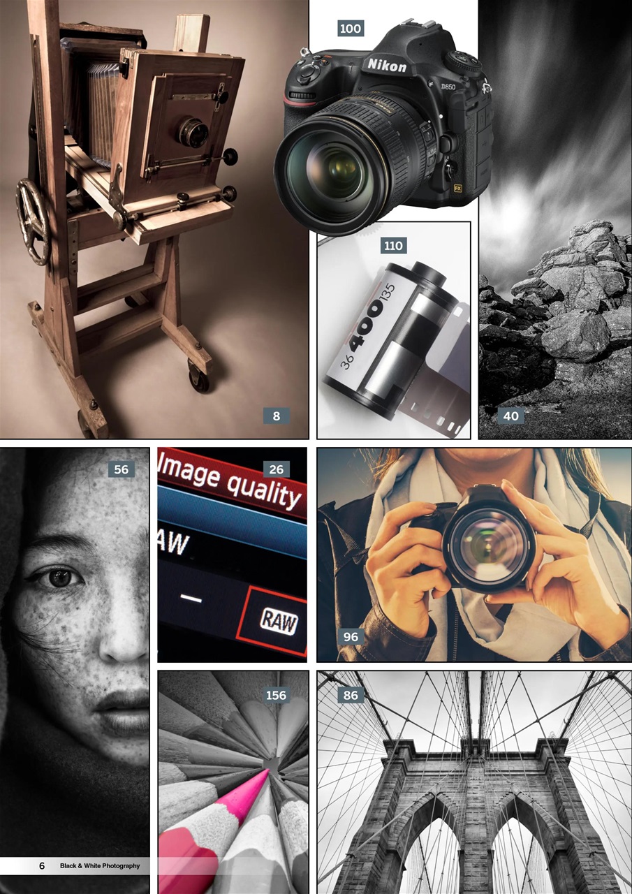 Black & White Photography The Complete Manual Preview Pages