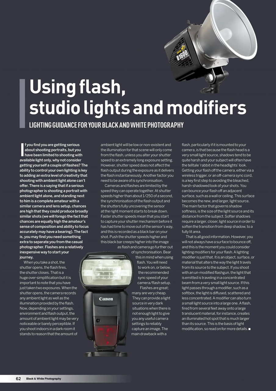 Black & White Photography The Complete Manual Preview Pages