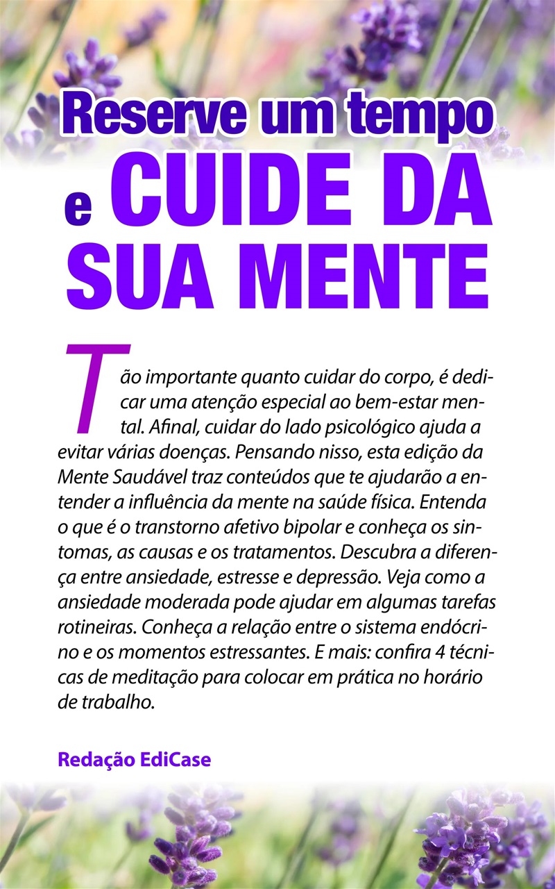 Mente Saudável Preview Pages