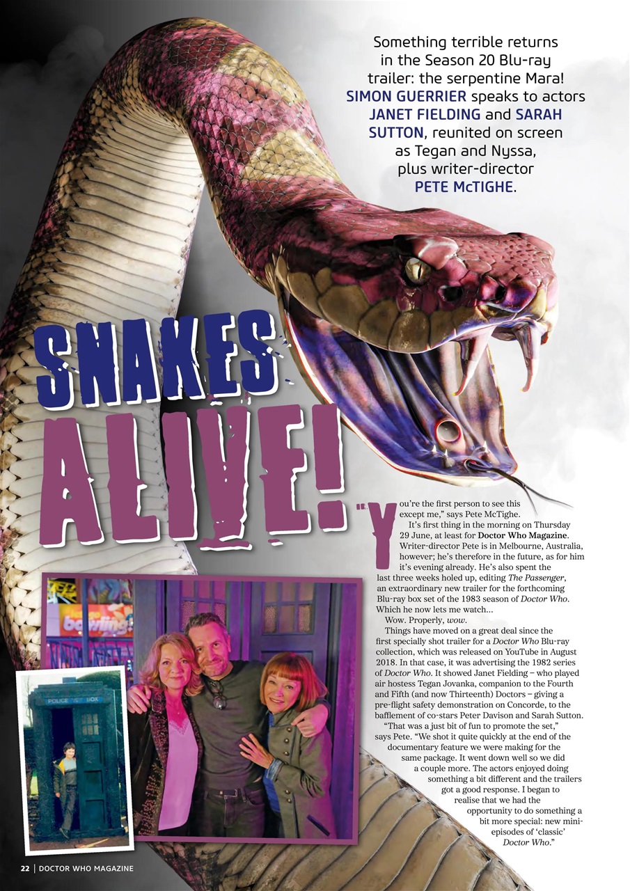 Doctor Who Magazine Preview Pages