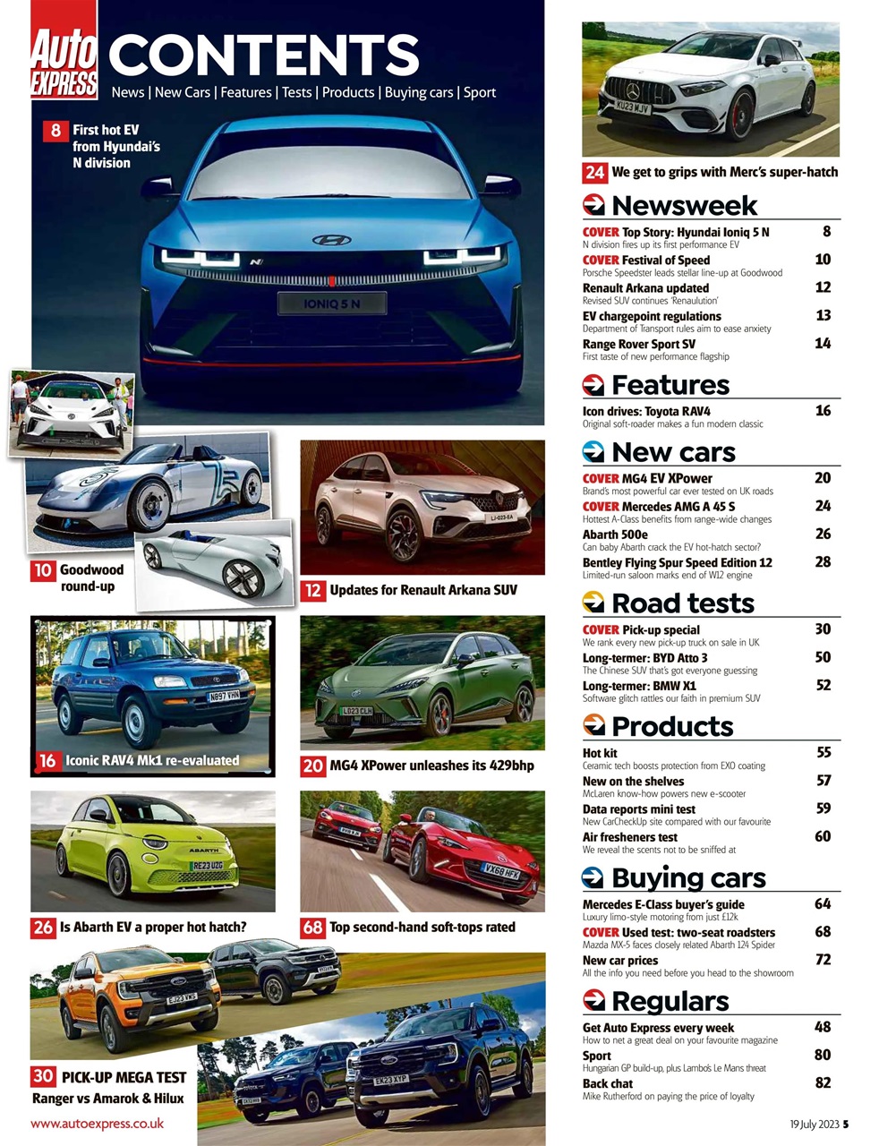 Auto Express Preview Pages