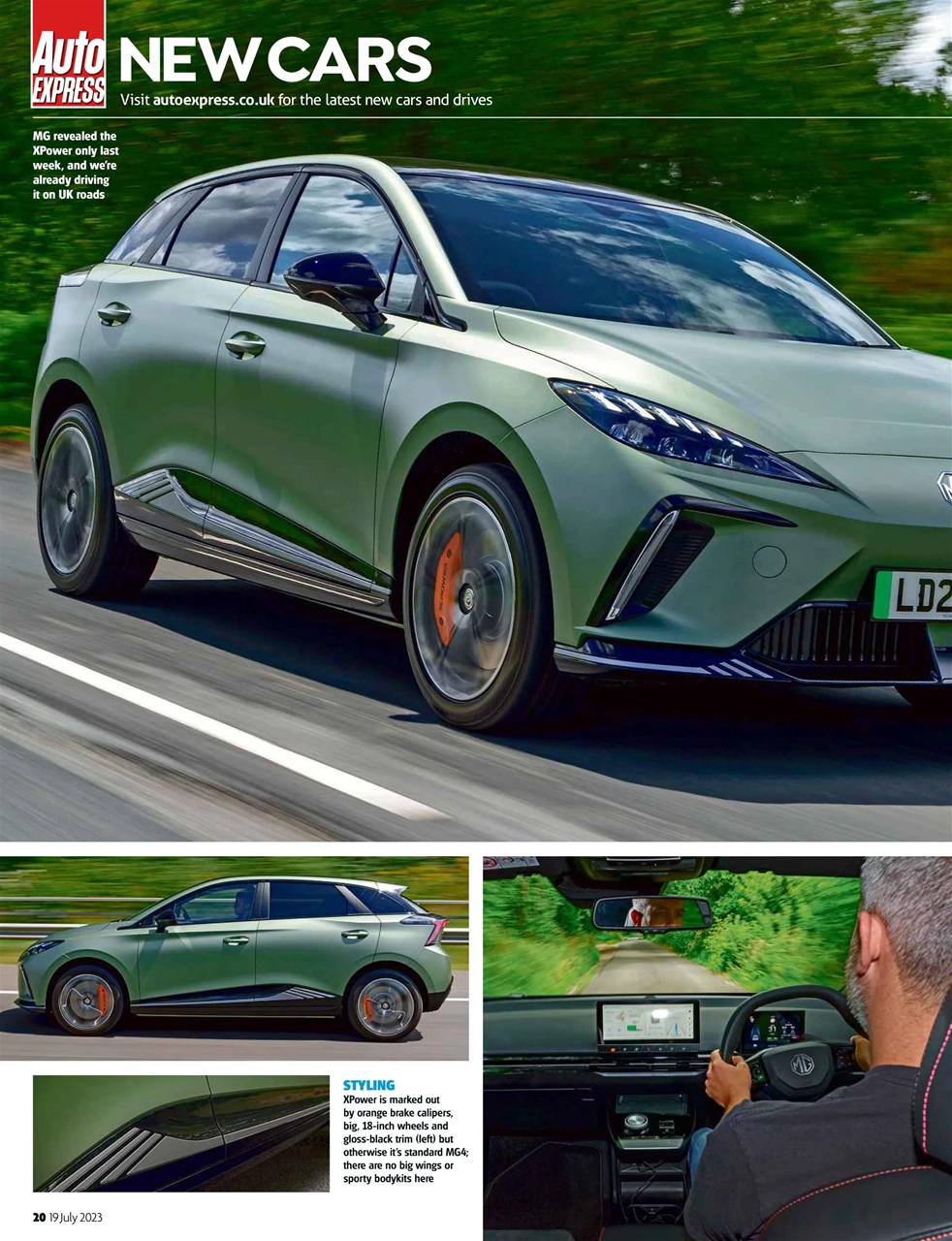 Auto Express Preview Pages