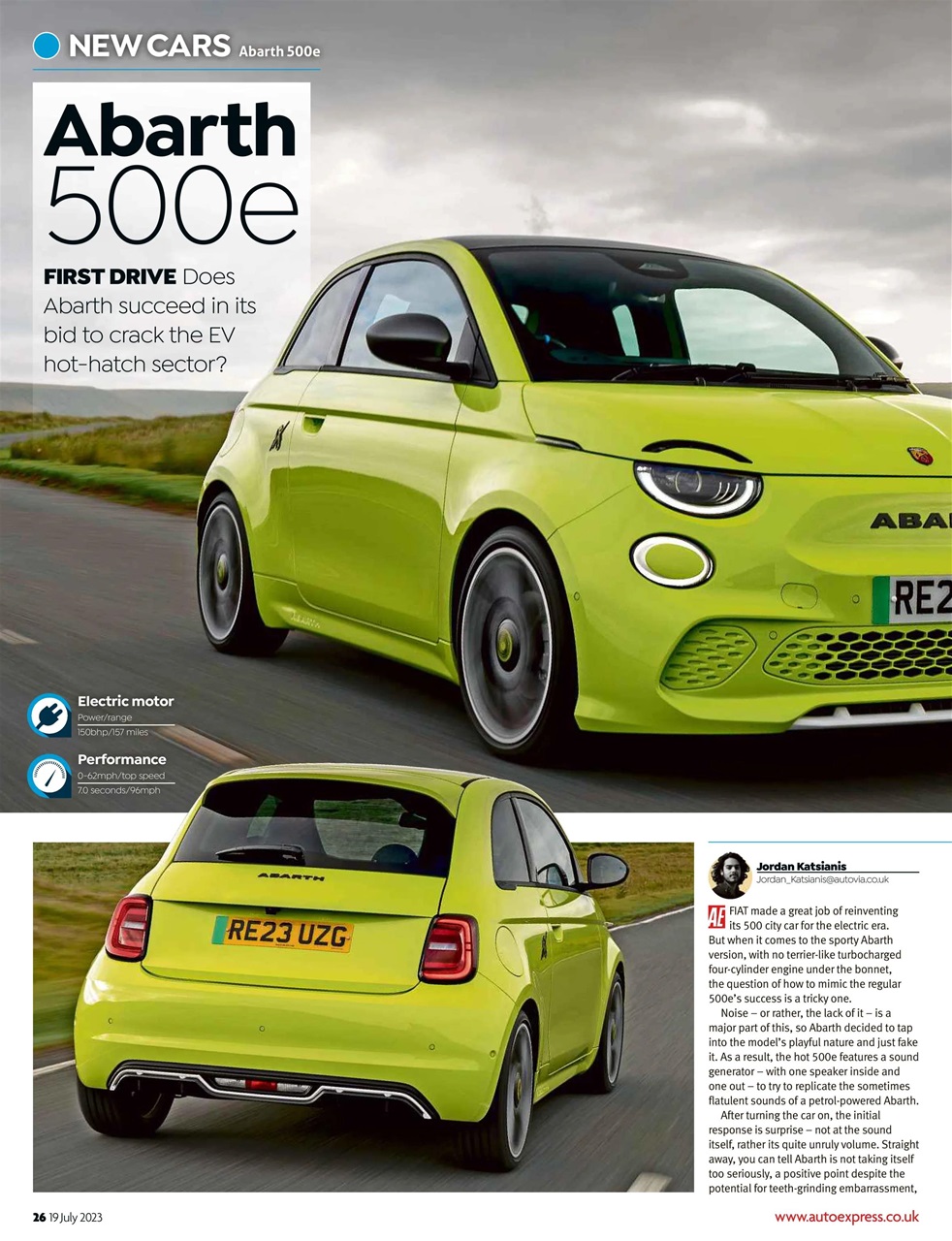 Auto Express Preview Pages